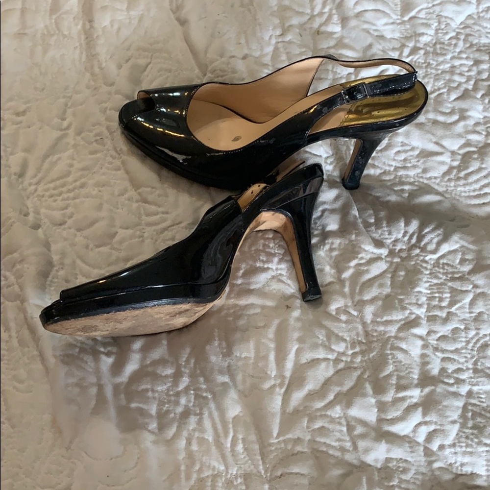 Cole Haan black Patton Nike air heels
